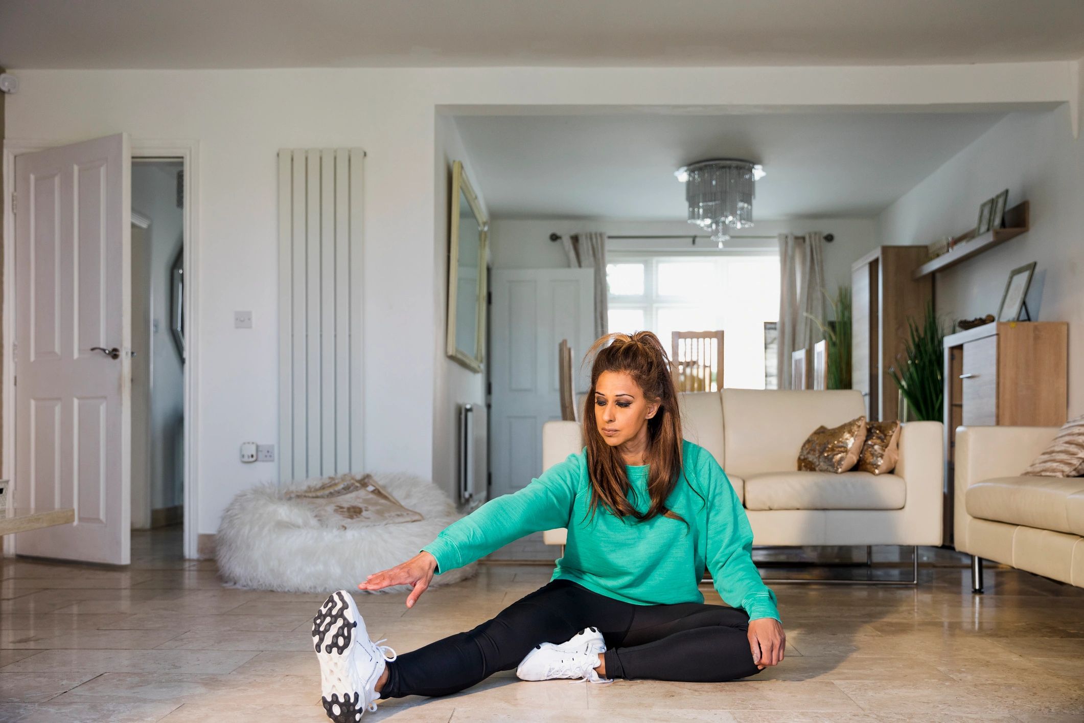 Gentle movement practice for stability and alignment